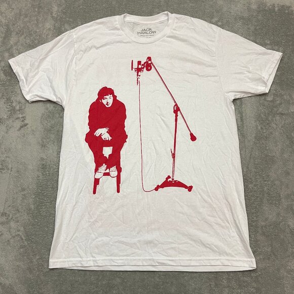 Jack Harlow T-Shirt Mens Large White Come Home From Atlanta Official Tour Merch - Picture 1 of 6